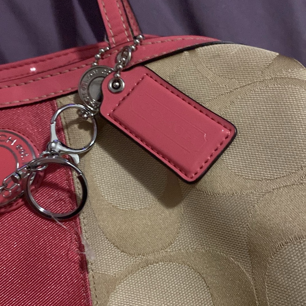 🇺🇸Coach purse pink with kisslock 🩷 - Picture 13 of 13